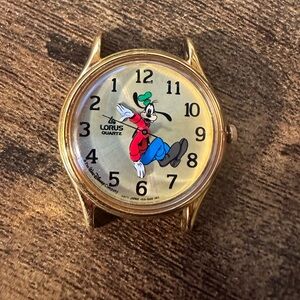 Vintage Lorus backwards Goofy watch